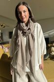 Classic Portobello Scarf Mocha